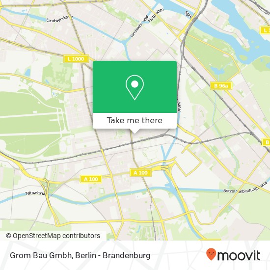 Grom Bau Gmbh map