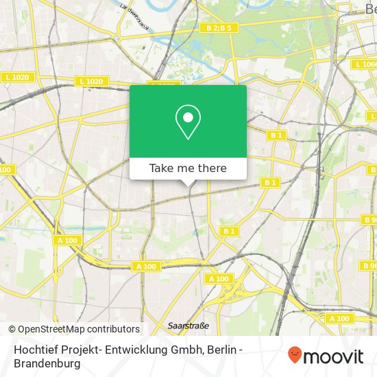 Hochtief Projekt- Entwicklung Gmbh map