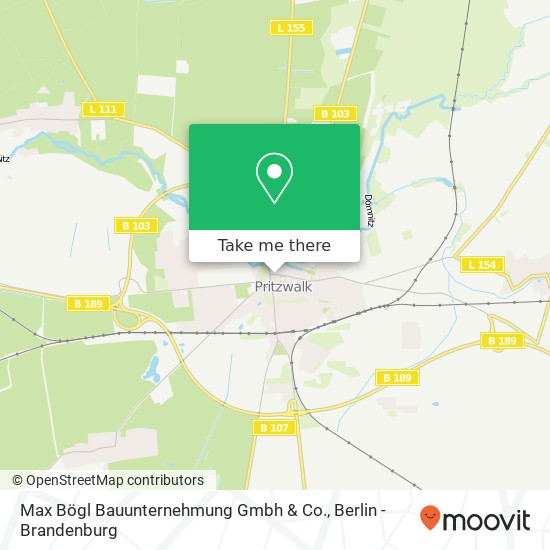 Карта Max Bögl Bauunternehmung Gmbh & Co.