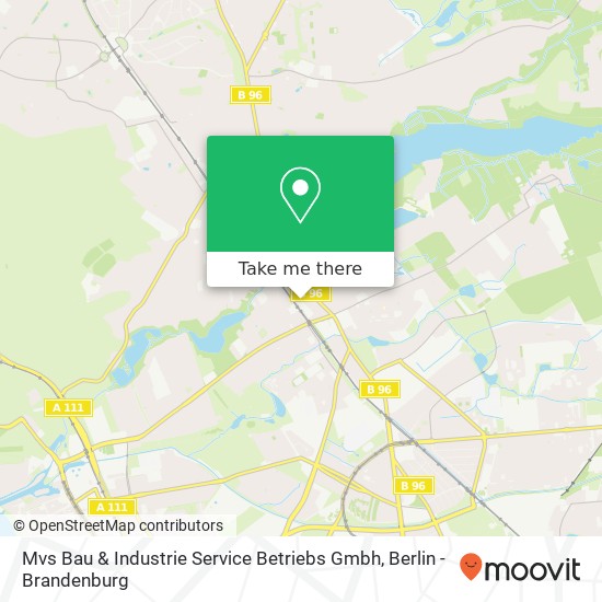 Mvs Bau & Industrie Service Betriebs Gmbh map