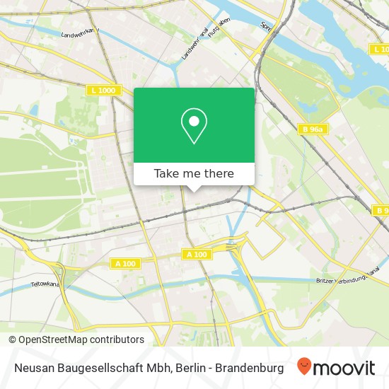 Neusan Baugesellschaft Mbh map