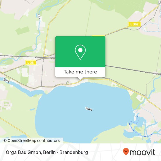 Orga Bau Gmbh map