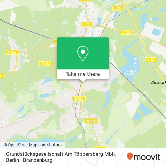 Карта Grundstücksgesellschaft Am Töppersberg Mbh