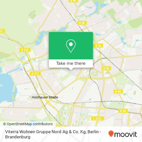 Viterra Wohnen Gruppe Nord Ag & Co. Kg map