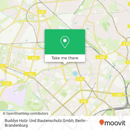 Карта Buddys Holz- Und Bautenschutz Gmbh
