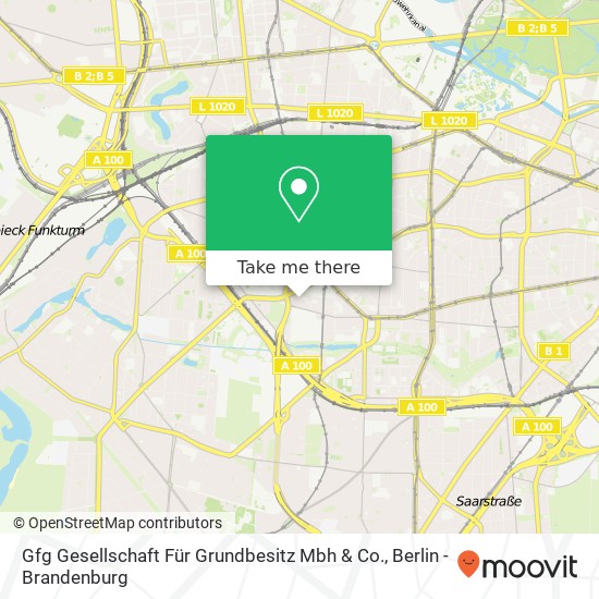 Gfg Gesellschaft Für Grundbesitz Mbh & Co. map