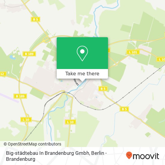 Big-städtebau In Brandenburg Gmbh map