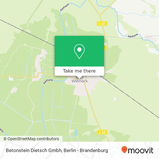 Betonstein Dietsch Gmbh map