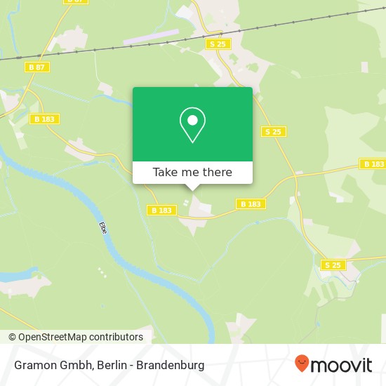 Gramon Gmbh map