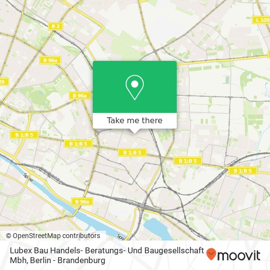 Карта Lubex Bau Handels- Beratungs- Und Baugesellschaft Mbh