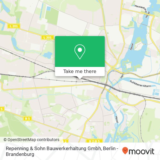 Repenning & Sohn Bauwerkerhaltung Gmbh map