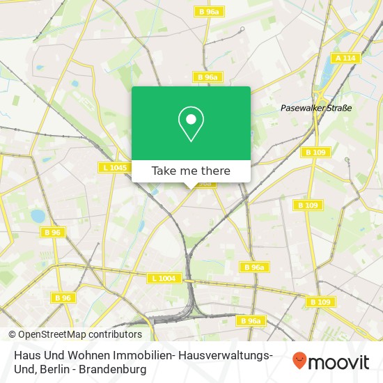 Haus Und Wohnen Immobilien- Hausverwaltungs- Und map