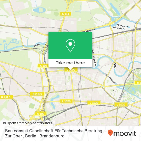 Карта Bau-consult Gesellschaft Für Technische Beratung Zur Ober-
