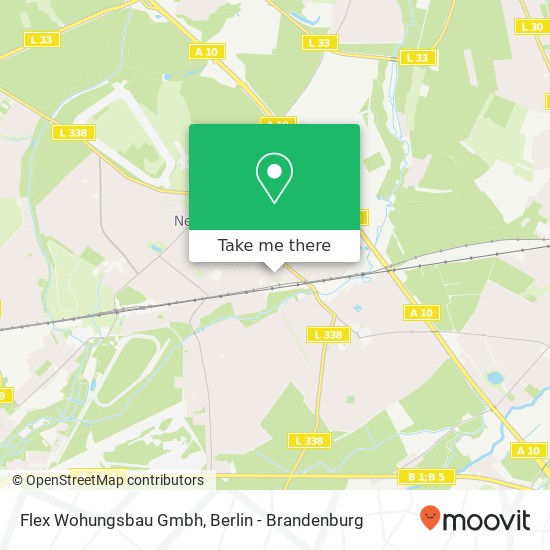 Flex Wohungsbau Gmbh map