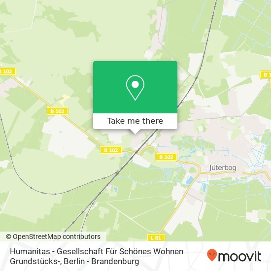 Humanitas - Gesellschaft Für Schönes Wohnen Grundstücks- map