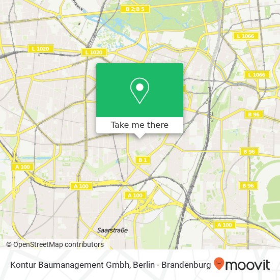 Kontur Baumanagement Gmbh map