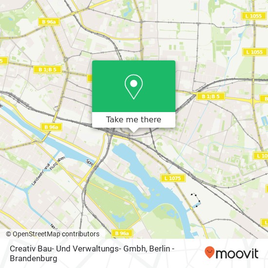 Creativ Bau- Und Verwaltungs- Gmbh map
