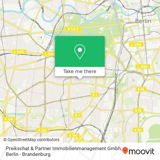 Карта Preikschat & Partner Immobilienmanagement Gmbh