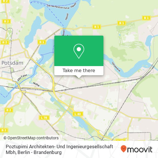 Poztupimi Architekten- Und Ingenieurgesellschaft Mbh map