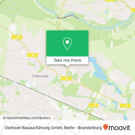 Dierksen Bauausführung Gmbh map