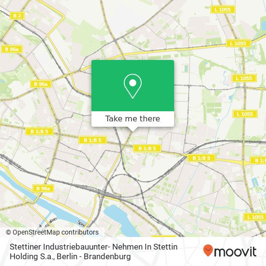 Stettiner Industriebauunter- Nehmen In Stettin Holding S.a. map