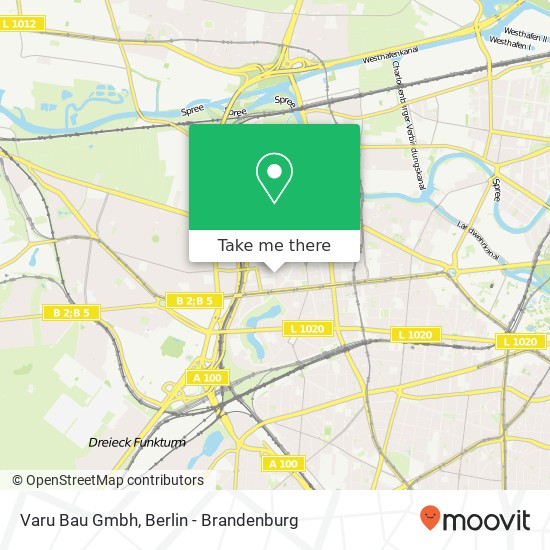 Varu Bau Gmbh map