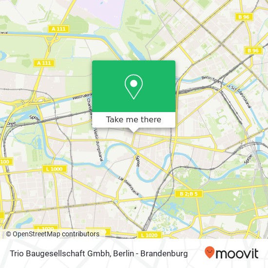 Trio Baugesellschaft Gmbh map