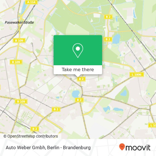 Auto Weber Gmbh map