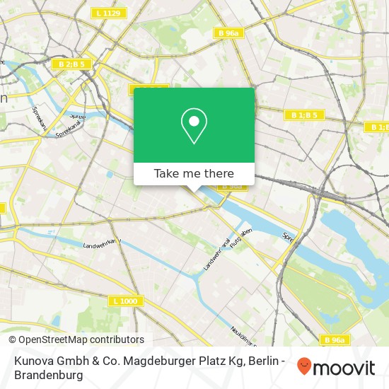 Kunova Gmbh & Co. Magdeburger Platz Kg map