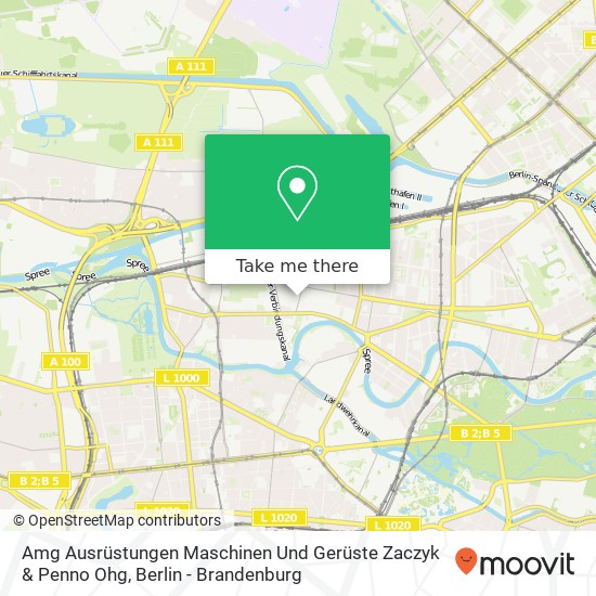 Amg Ausrüstungen Maschinen Und Gerüste Zaczyk & Penno Ohg map