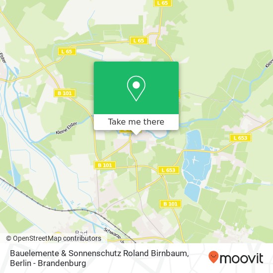 Bauelemente & Sonnenschutz Roland Birnbaum map