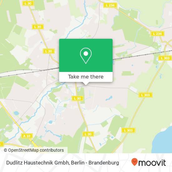 Dudlitz Haustechnik Gmbh map