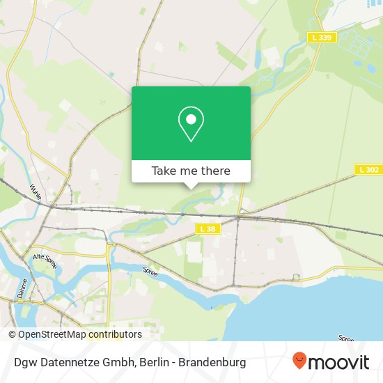 Dgw Datennetze Gmbh map