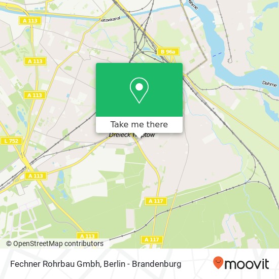 Fechner Rohrbau Gmbh map