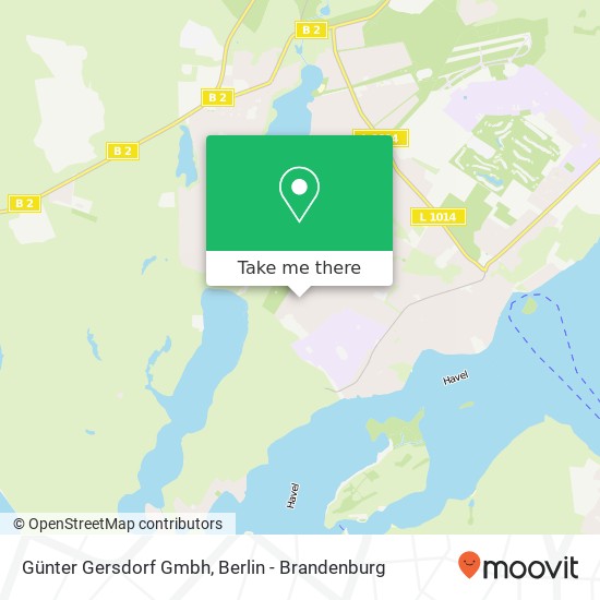 Günter Gersdorf Gmbh map