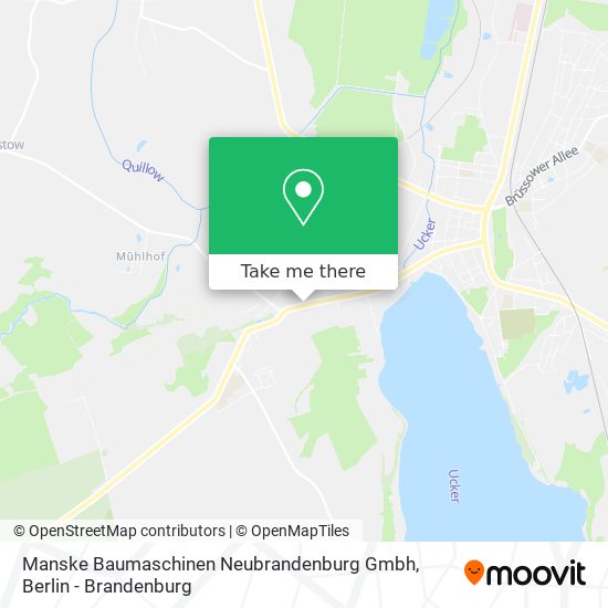 Manske Baumaschinen Neubrandenburg Gmbh map