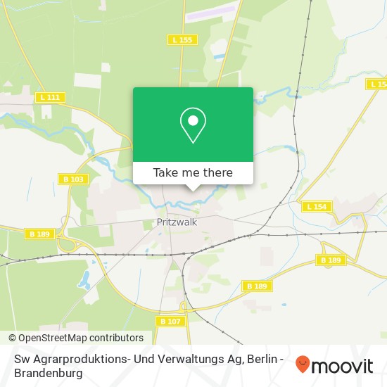 Sw Agrarproduktions- Und Verwaltungs Ag map