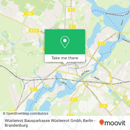 Wüstenrot Bausparkasse Wüstenrot Gmbh map