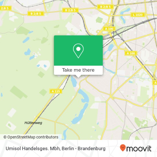 Umisol Handelsges. Mbh map