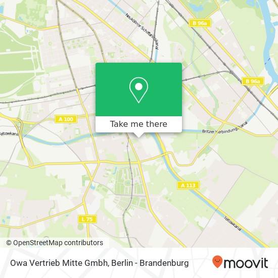 Owa Vertrieb Mitte Gmbh map