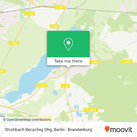 Strohbach Recycling Ohg map