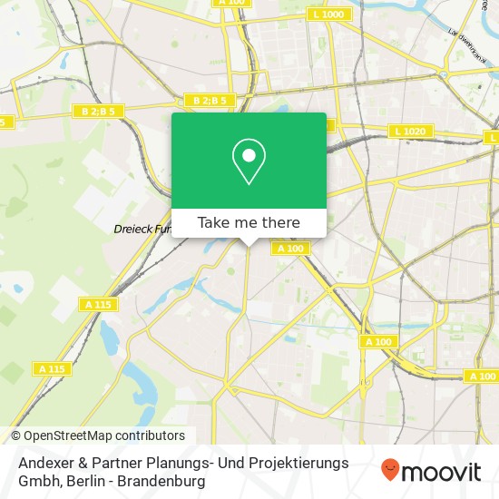 Andexer & Partner Planungs- Und Projektierungs Gmbh map