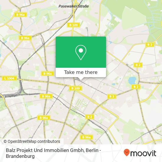 Balz Projekt Und Immobilien Gmbh map