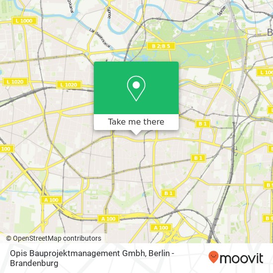 Opis Bauprojektmanagement Gmbh map