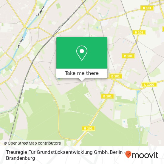 Treuregie Für Grundstücksentwicklung Gmbh map