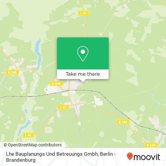 Lhe Bauplanungs Und Betreuungs Gmbh map