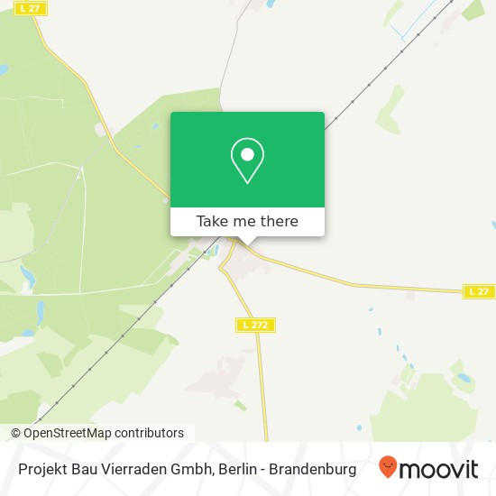 Карта Projekt Bau Vierraden Gmbh