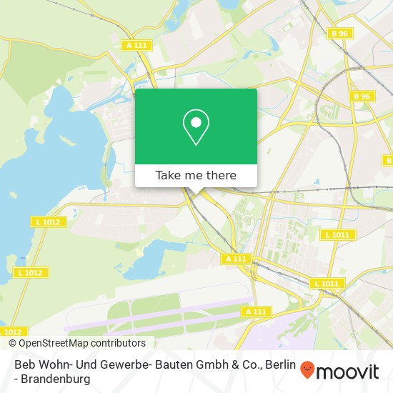 Карта Beb Wohn- Und Gewerbe- Bauten Gmbh & Co.