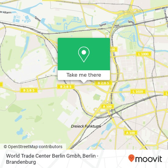 World Trade Center Berlin Gmbh map