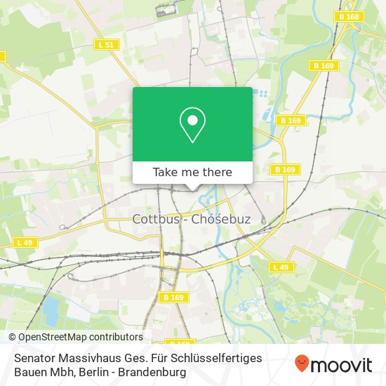 Карта Senator Massivhaus Ges. Für Schlüsselfertiges Bauen Mbh